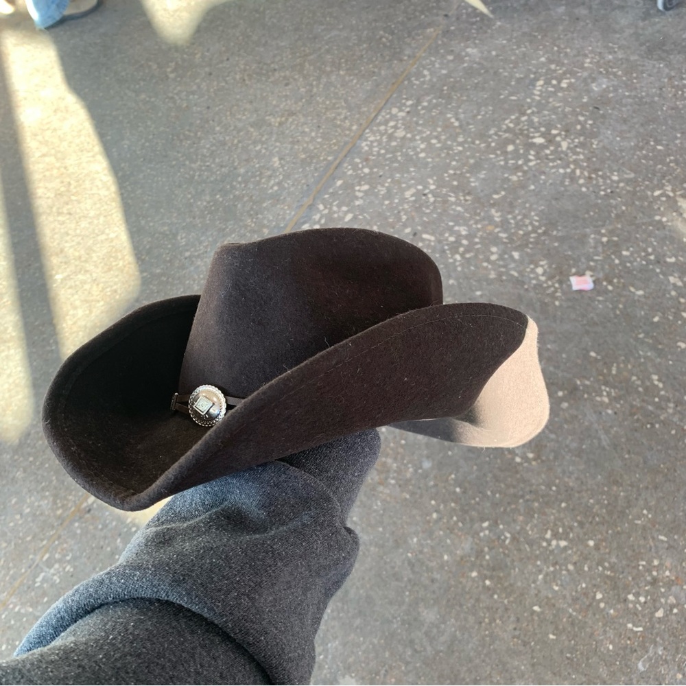 Stetson Hollywood Drive Crushable BROWN Wool MEDIUM Cowboy Hat Water Repelllent